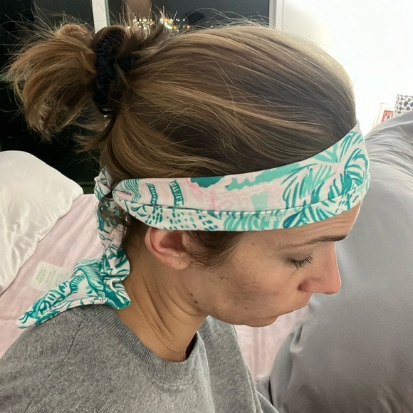 Lilly Pulitzer tie Pima cotton headband - Picture 1 of 3